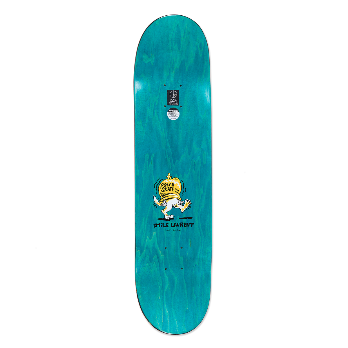 Polar Skate Co. Emile Laurent Accordion Dog Deck 8.375"