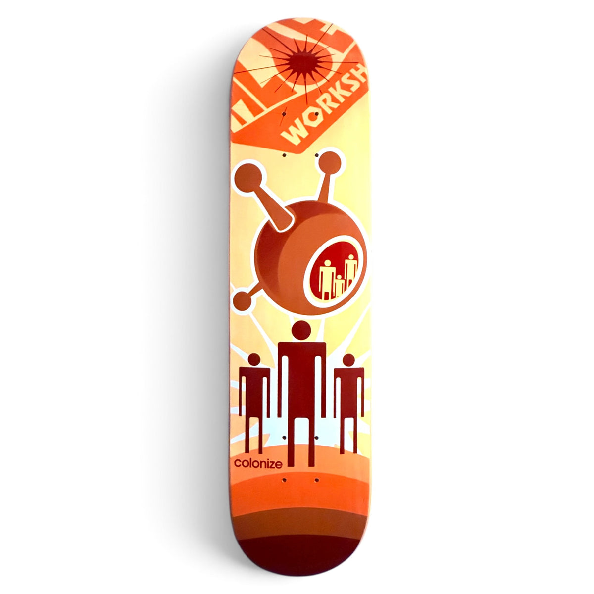 2001 Alien Workshop “Colonize Team Deck