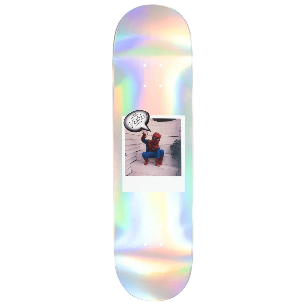 Violet Spiderman Polaroid Joseph Campos Deck 8.5”