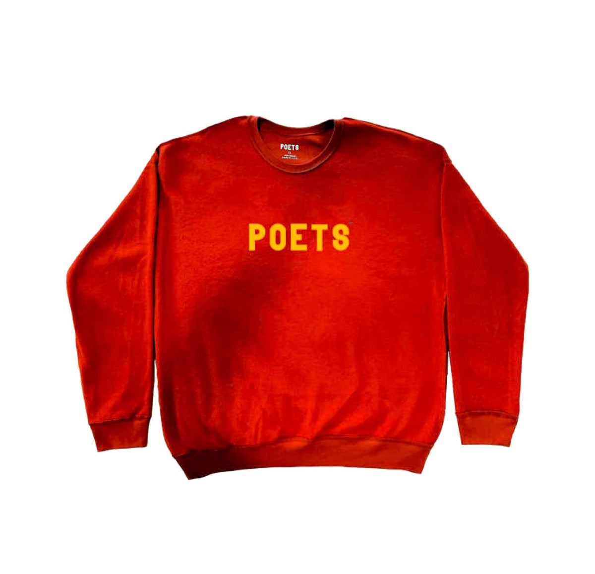 POETS Brand OG Flock Crew (Red/Yellow)