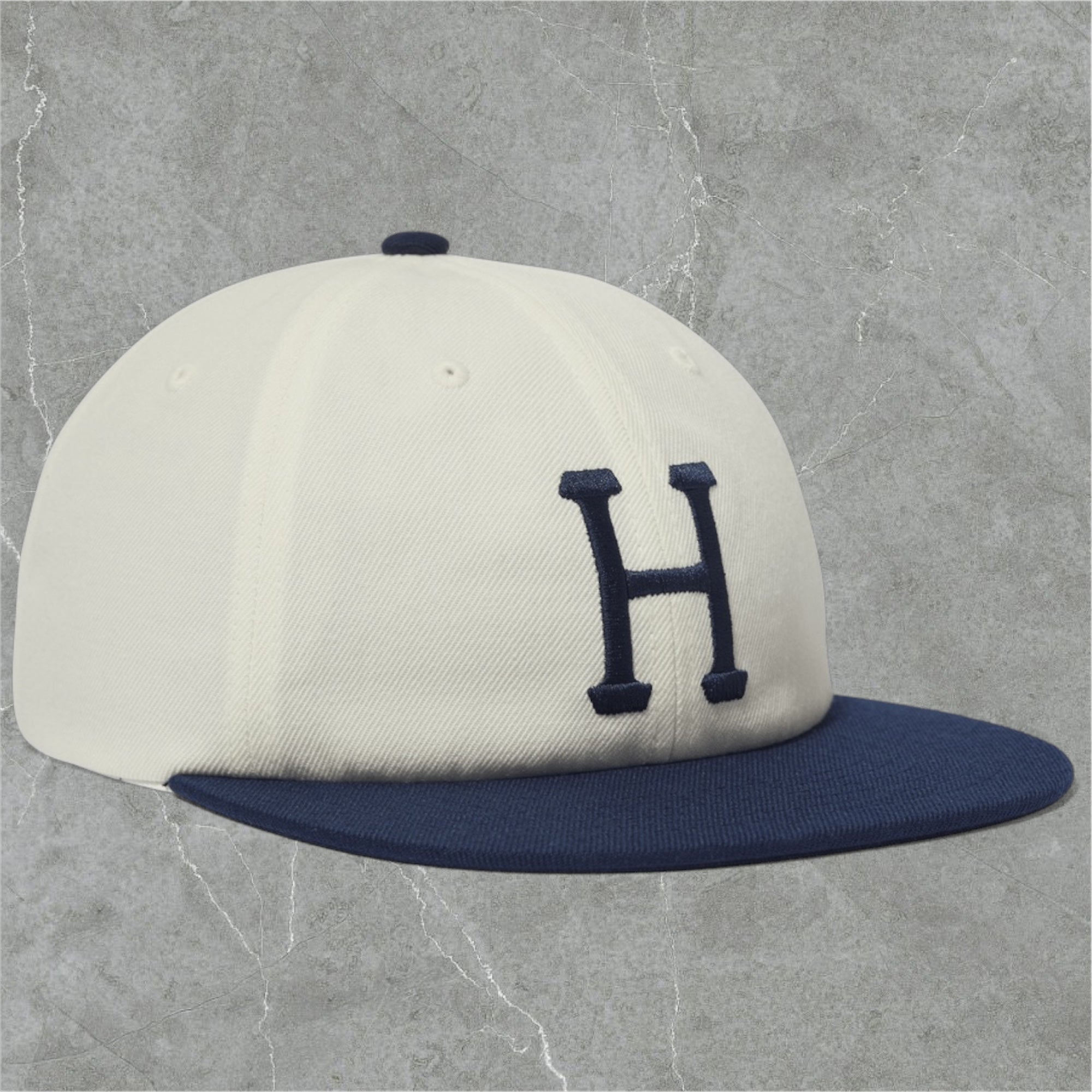 HUF Worldwide Classic H 6 Panel Hat (Linen)