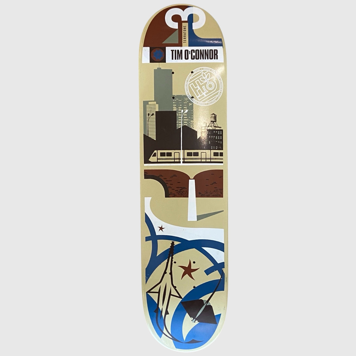 2002 Habitat Skateboards Tim O’Connor “Terratone Three” Series Deck