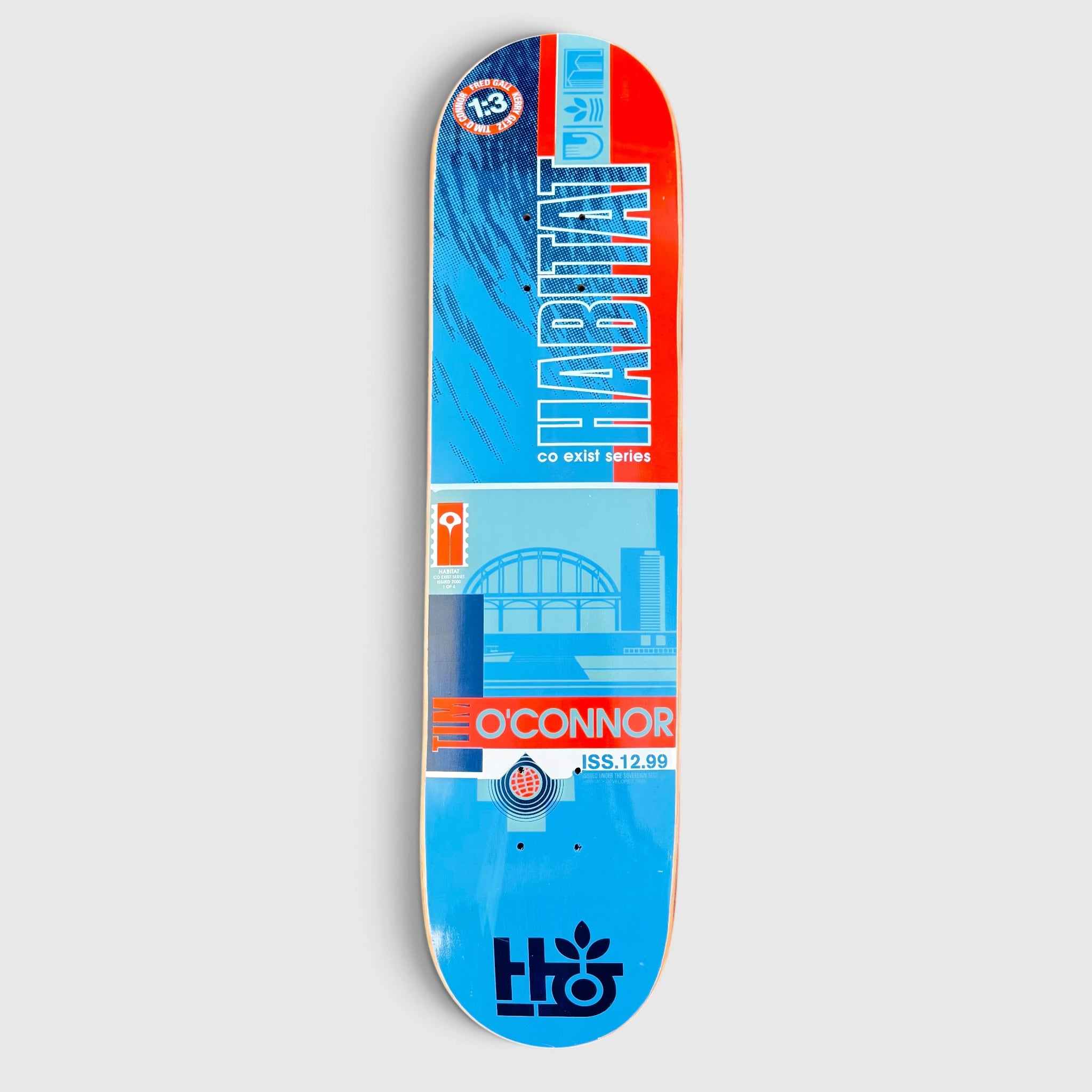 1999 Habitat Skateboards Tim O’Connor “Co Exist Series" Debut Deck