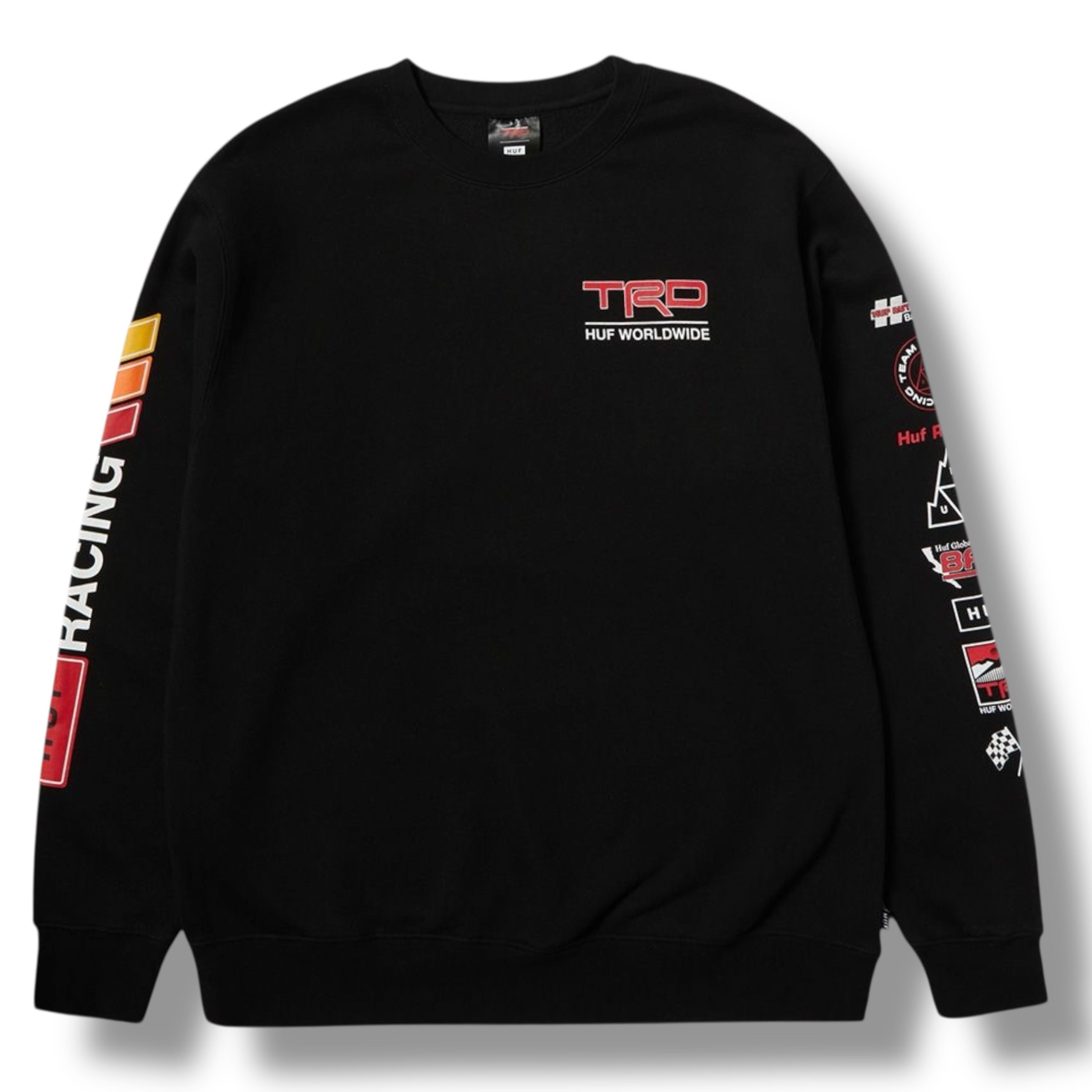 HUF Worldwide TRD Concept Crewneck Fleece (Black)