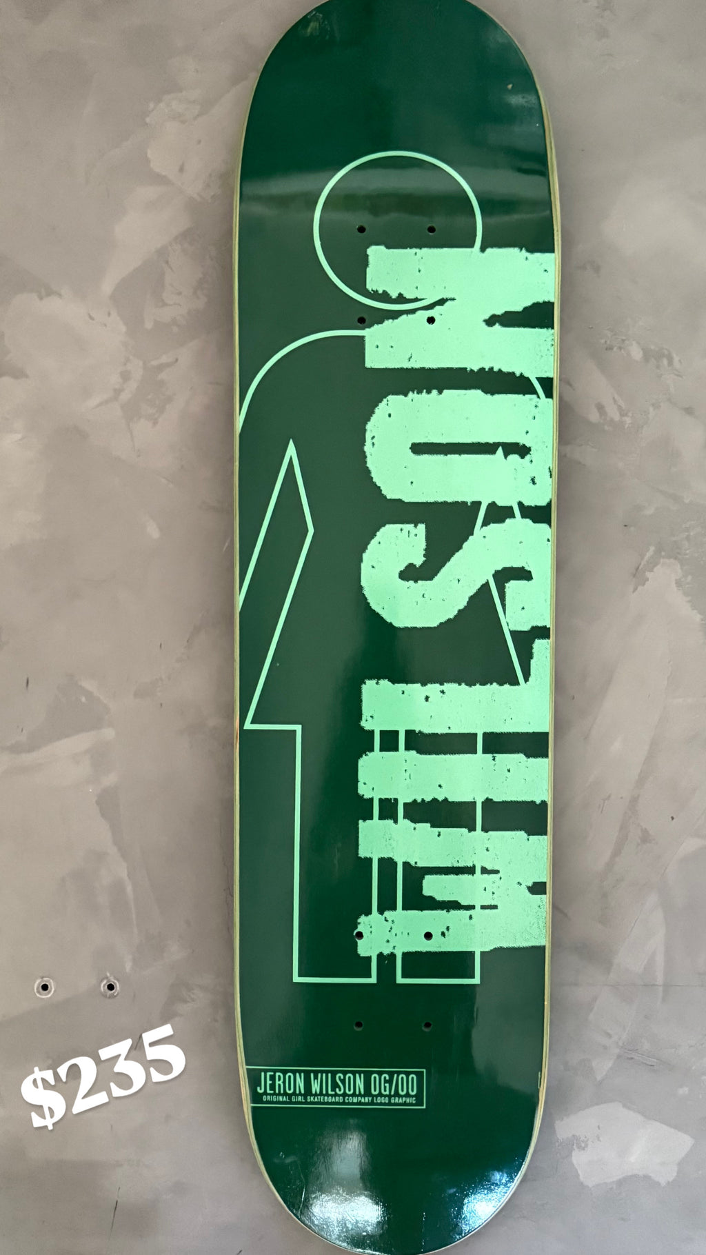 2000 Girl Skateboards Jeron Wilson OG/2000 Series Deck