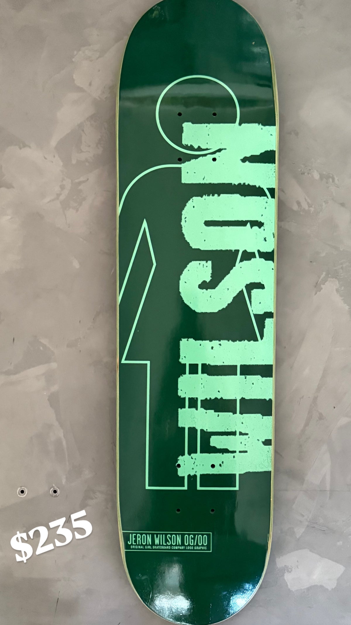 2000 Girl Skateboards Jeron Wilson OG/2000 Series Deck