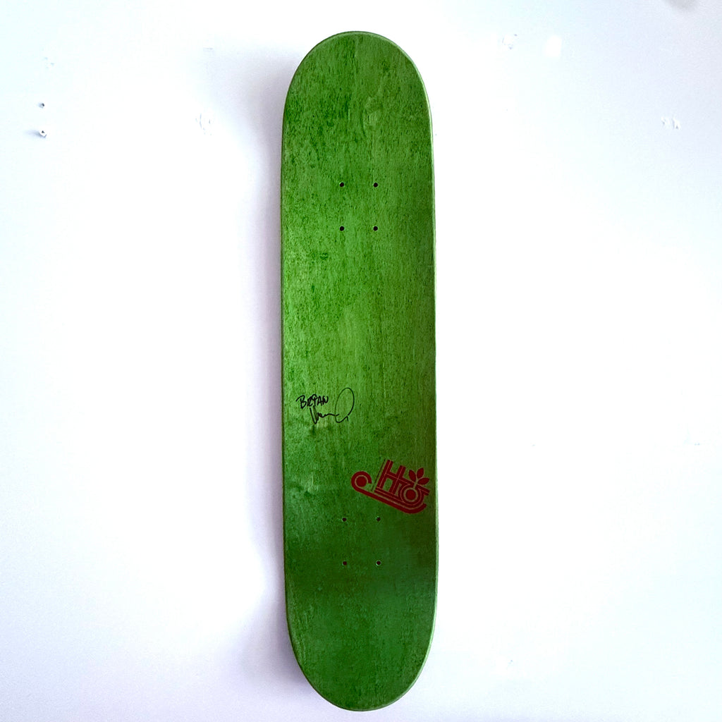 2002 Habitat Skateboard Brian Wenning “Lantern Swarm” Deck - Autographed