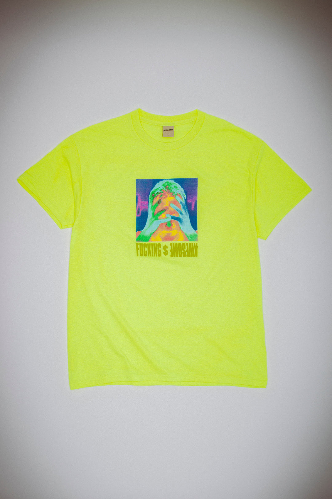 Fucking Awesome Migraine Tee (Neon Yellow)
