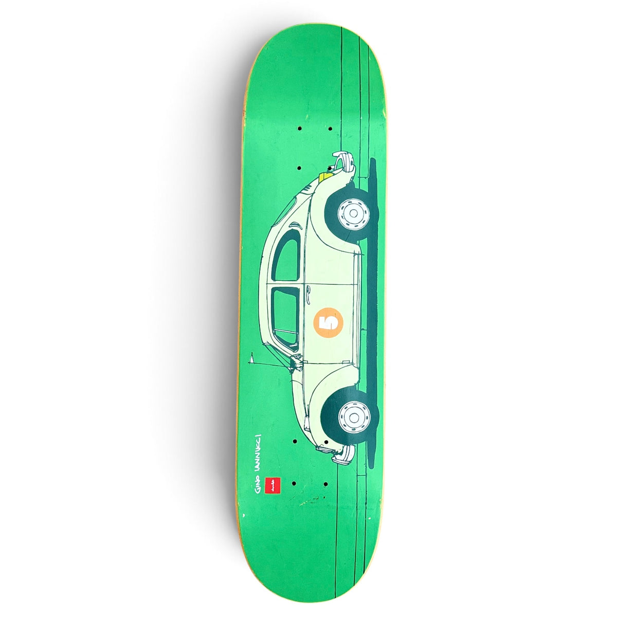 2001 Chocolate Skateboards Gino Iannucci “OG Car Series” Deck
