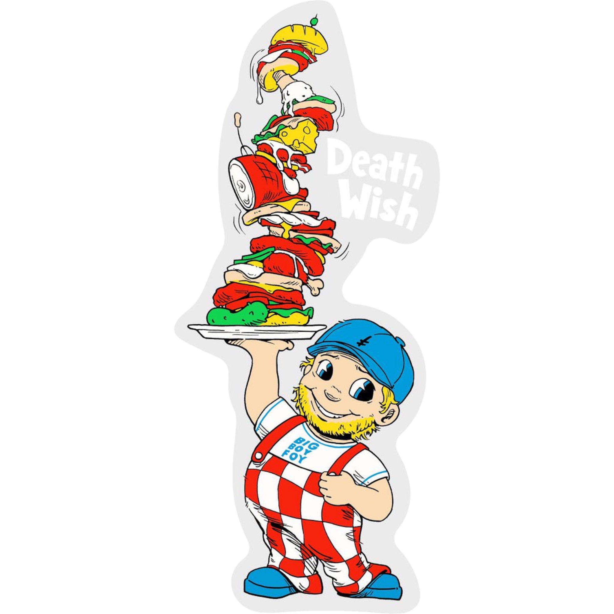Jamie Foy "Big Boy Foy" Deathwish Sticker