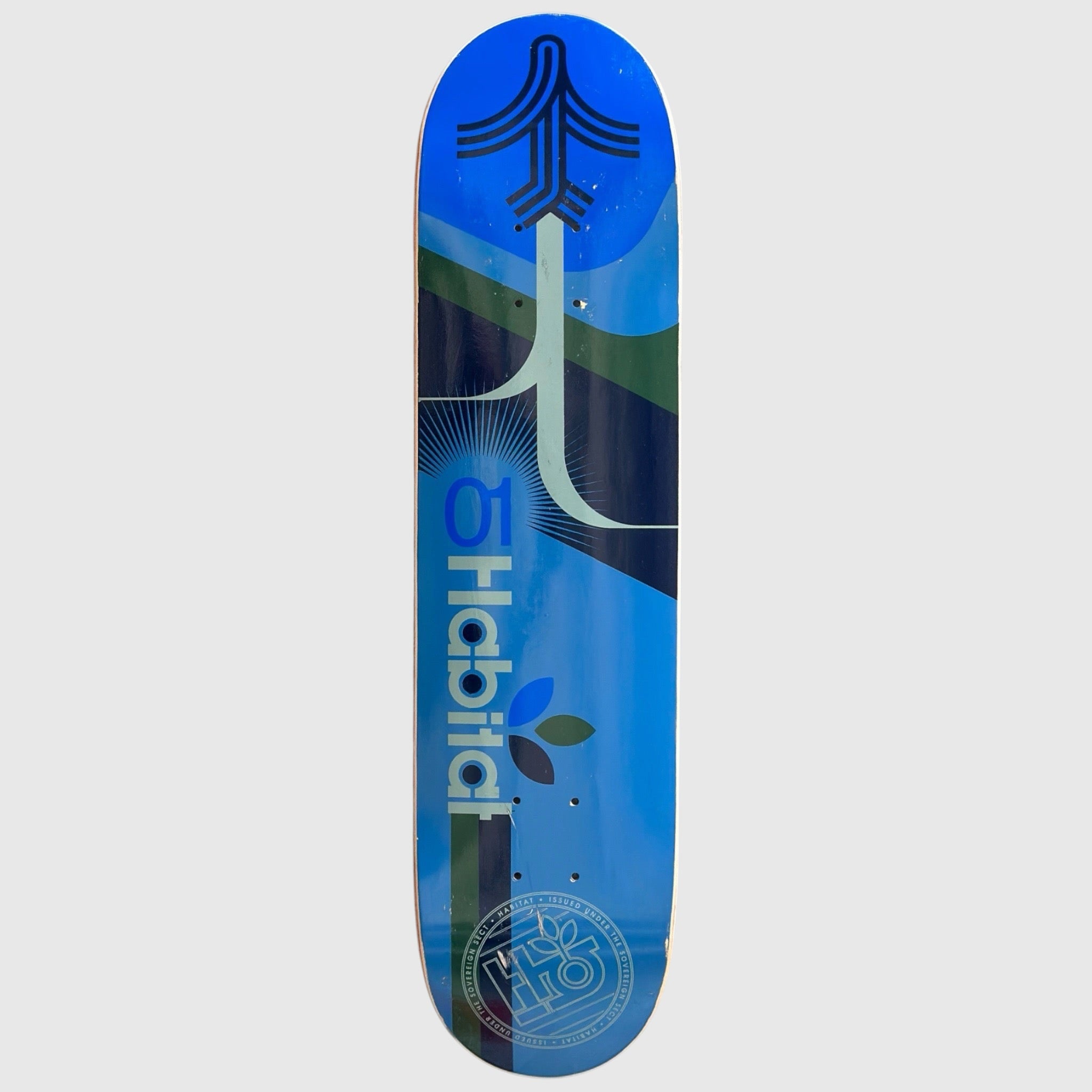 2002 Habitat Skateboards "Apex" Team Logo Deck