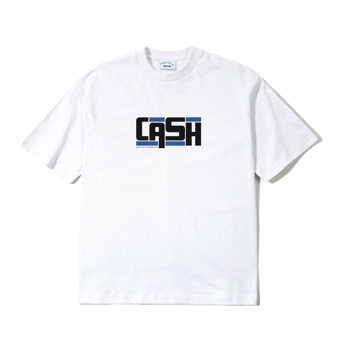 Cash Only Promotional Tee - White