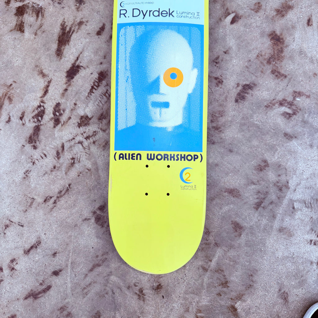 2001 Alien Workshop Rob Dyrdek “Lumina II” Series Deck