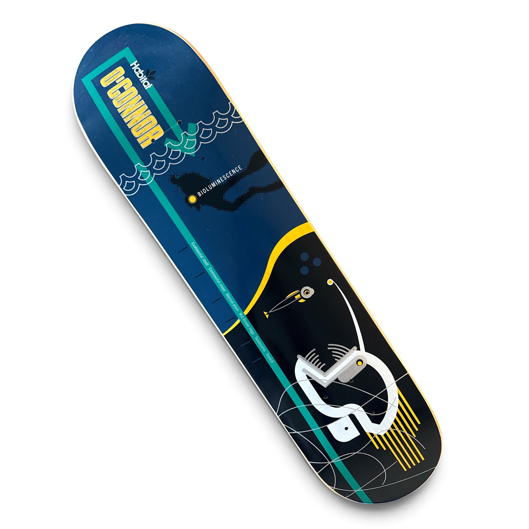 2002 Habitat Skateboards Tim O'Connor “Bioluminescence” Series Deck
