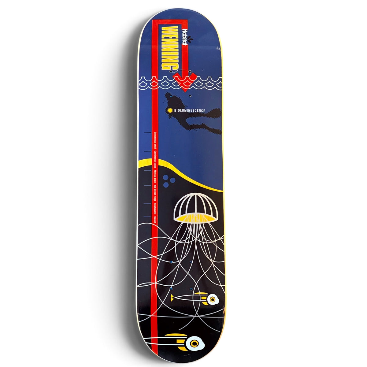 2002 Habitat Skateboards Brian Wenning “Bioluminescence” Series Deck
