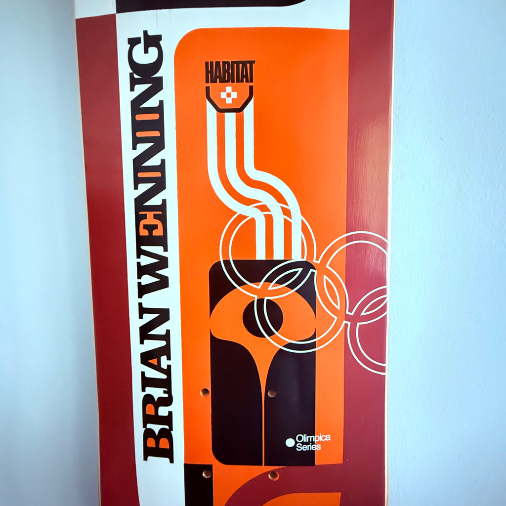 2002 Habitat Skateboards Brian Wenning “Olimpica” Series Deck