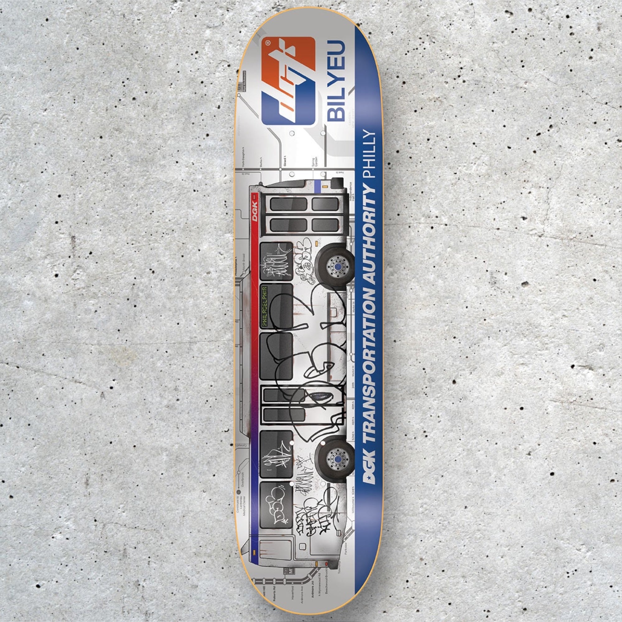 DGK Transportation Kevin Bilyeu Deck 7.8"