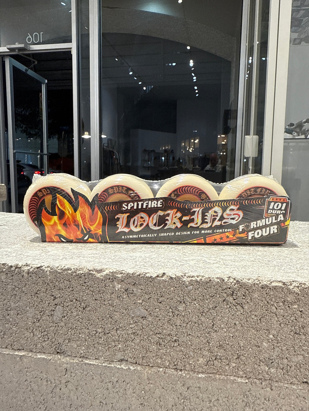 Spitfire Wheels Formula Four 101 Lock-Ins 52mm
