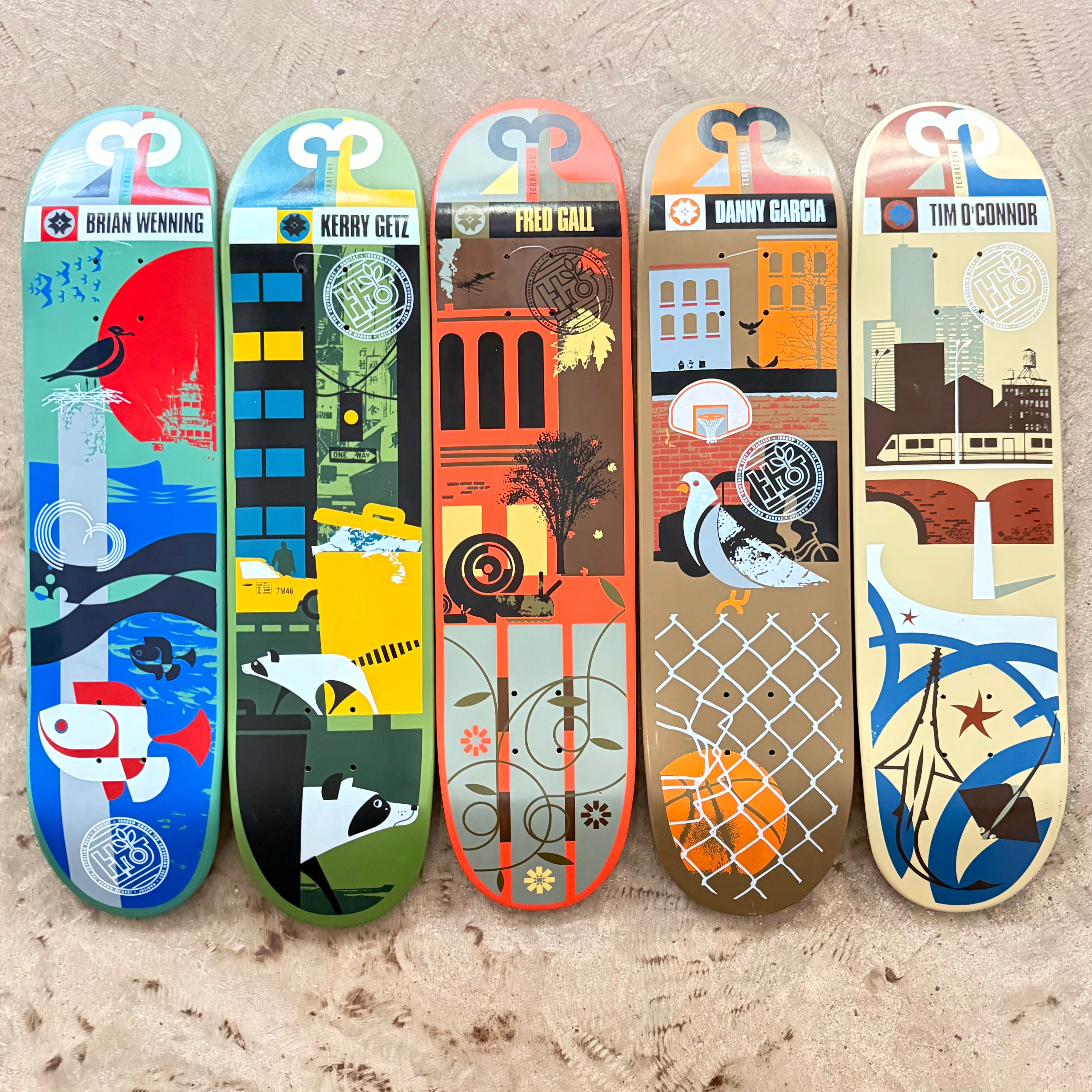 2001 Habitat Skateboards "Terratone 3 Complete Series