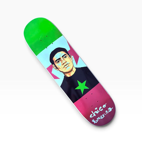 1998 Chocolate Skateboards Chico Brenes “Portrait Series” Deck