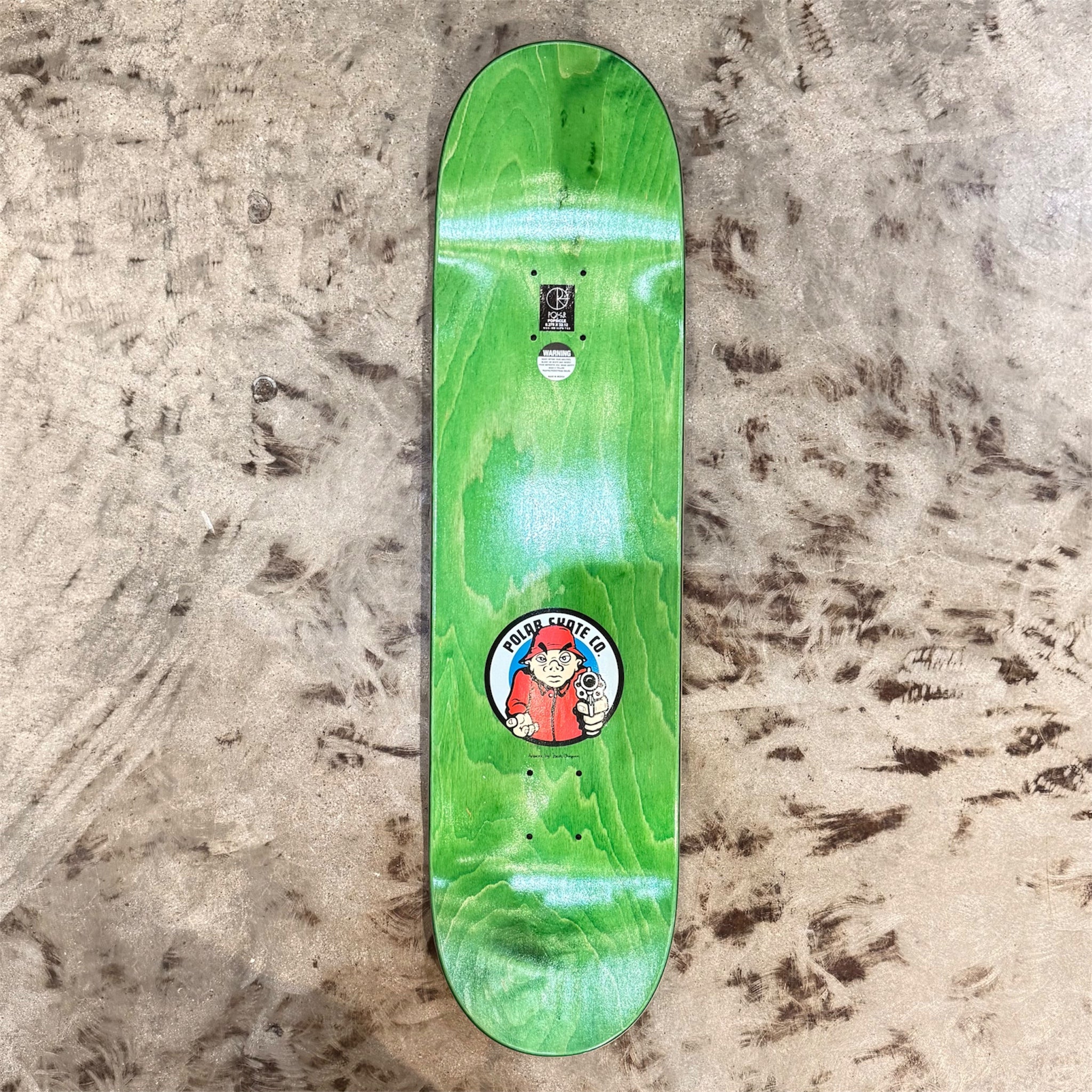 Polar Skate Co. Emile Laurent High School Deck 8.375"