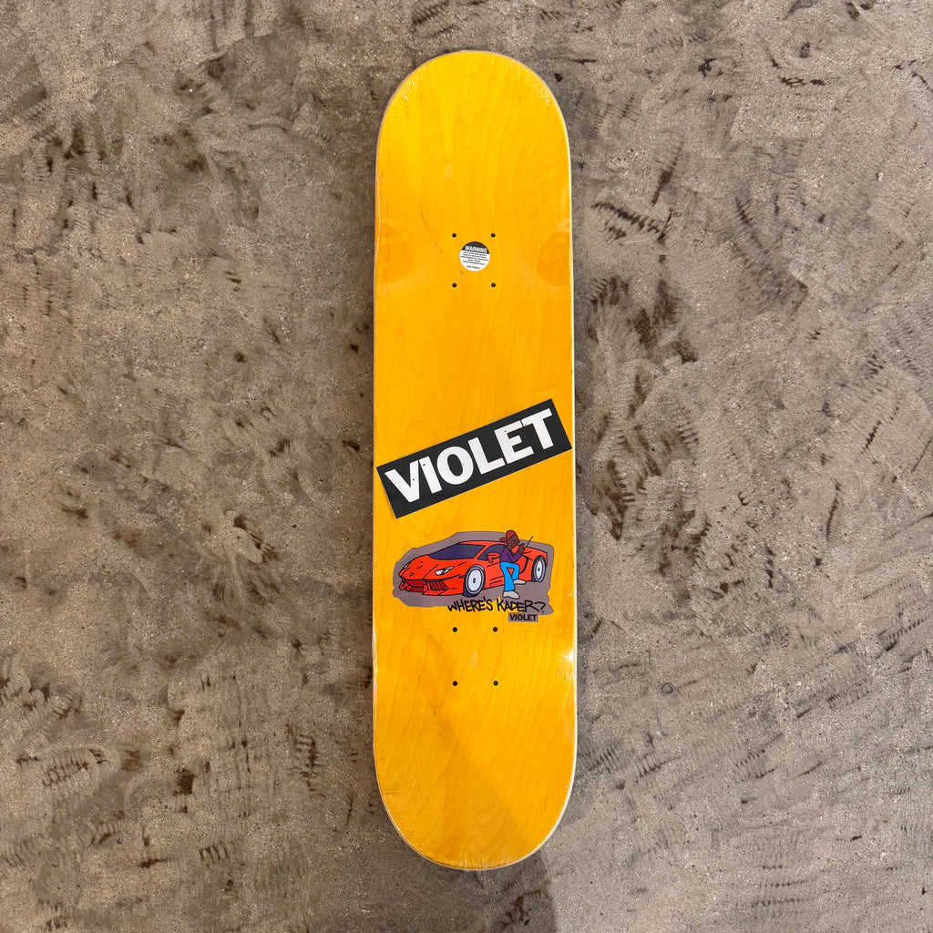 Violet “Where’s Kader?” Kader Sylla Deck 8.0”