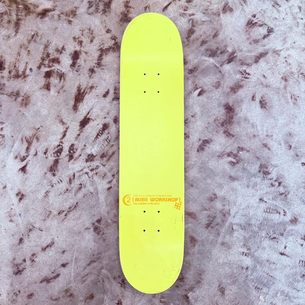 2001 Alien Workshop Rob Dyrdek “Lumina II” Series Deck