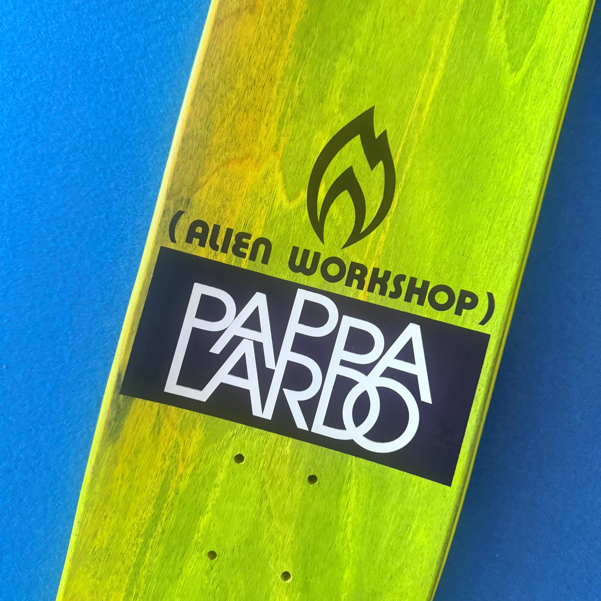 2002 Alien Workshop Anthony Pappalardo “Match Guy” Limited Edition Deck