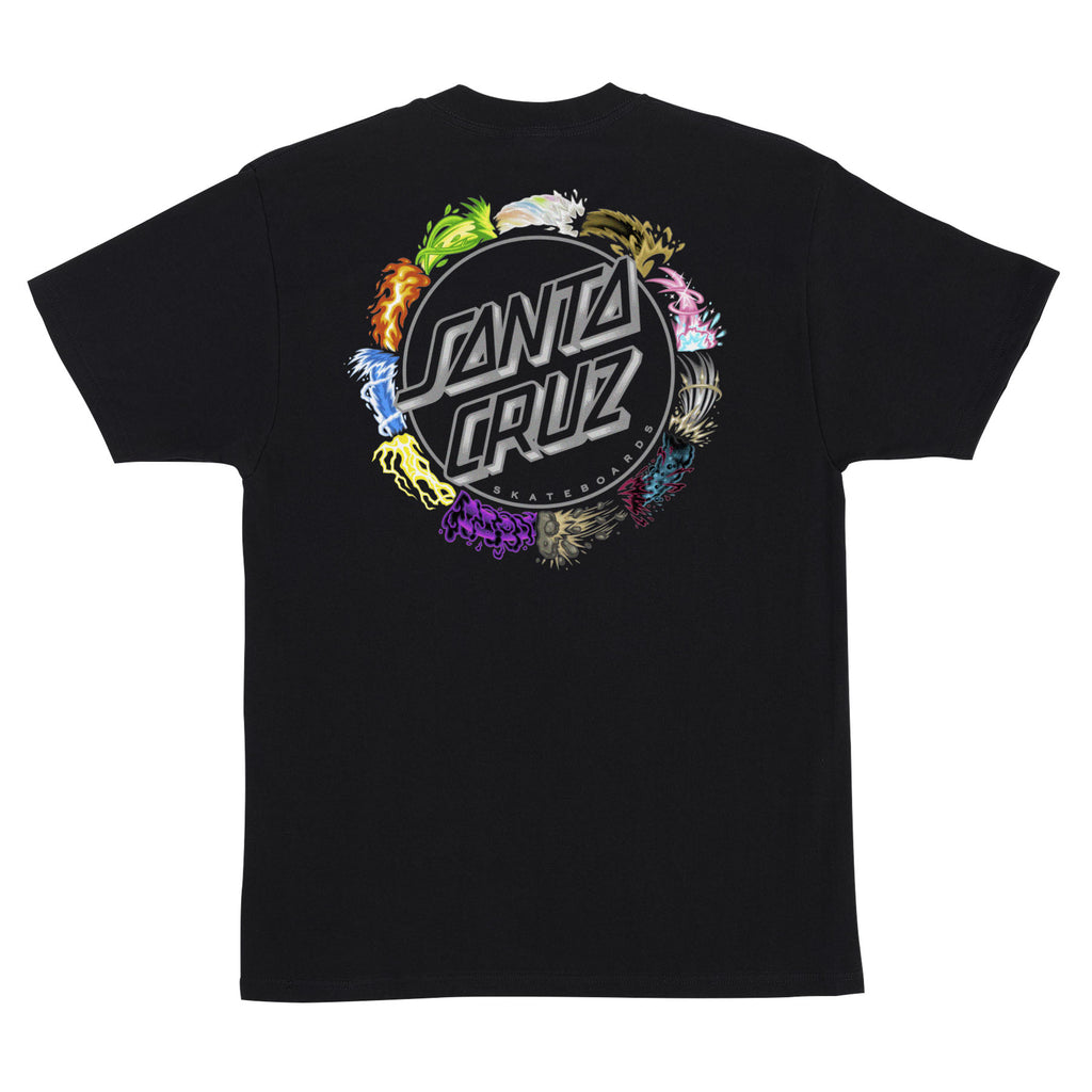 Santa Cruz x Pokémon Power Dot T-Shirt (Black)