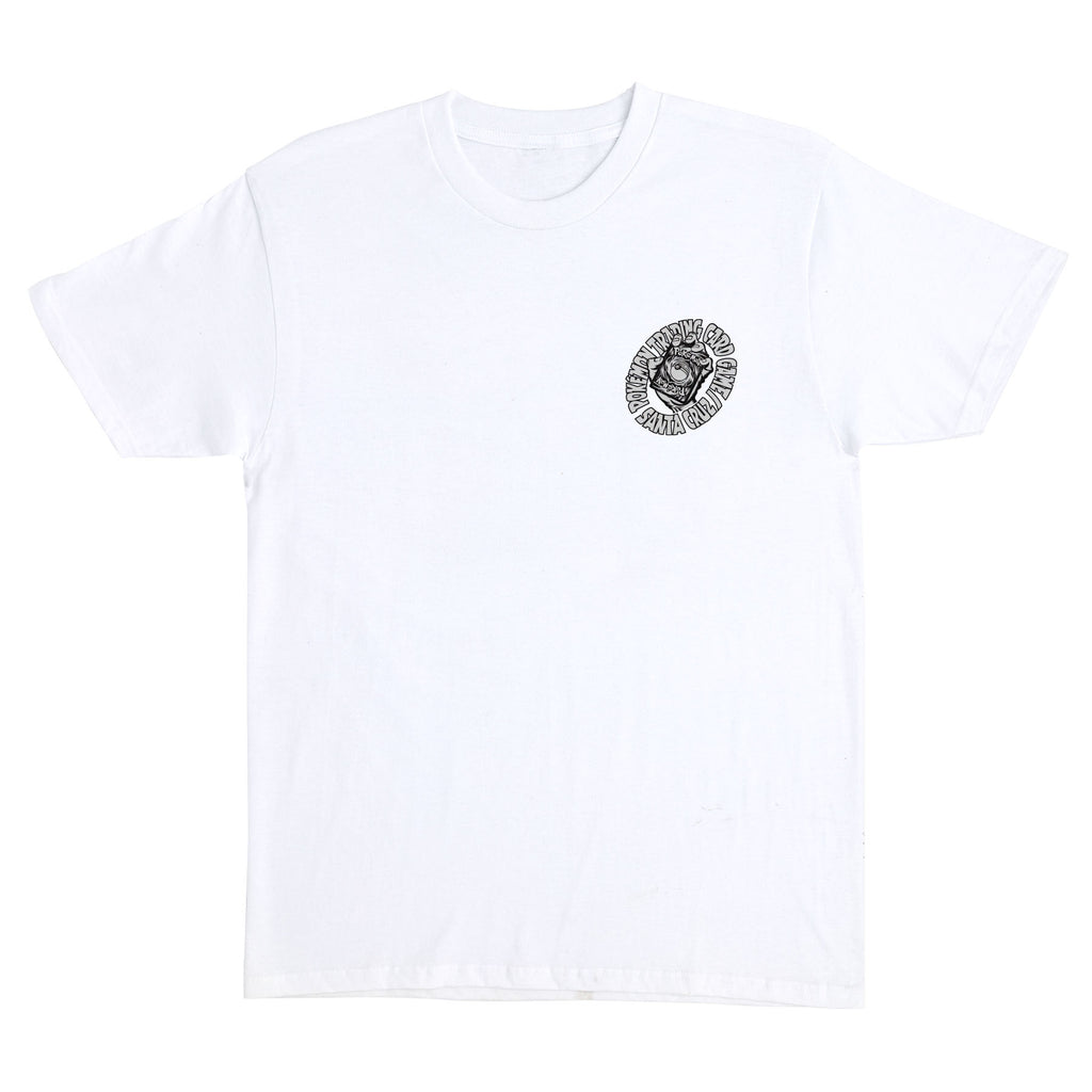 Santa Cruz x Pokémon TCG Hand T-Shirt (White)