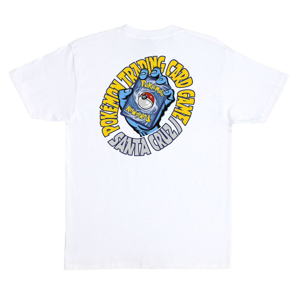 Santa Cruz x Pokémon TCG Hand T-Shirt (White)