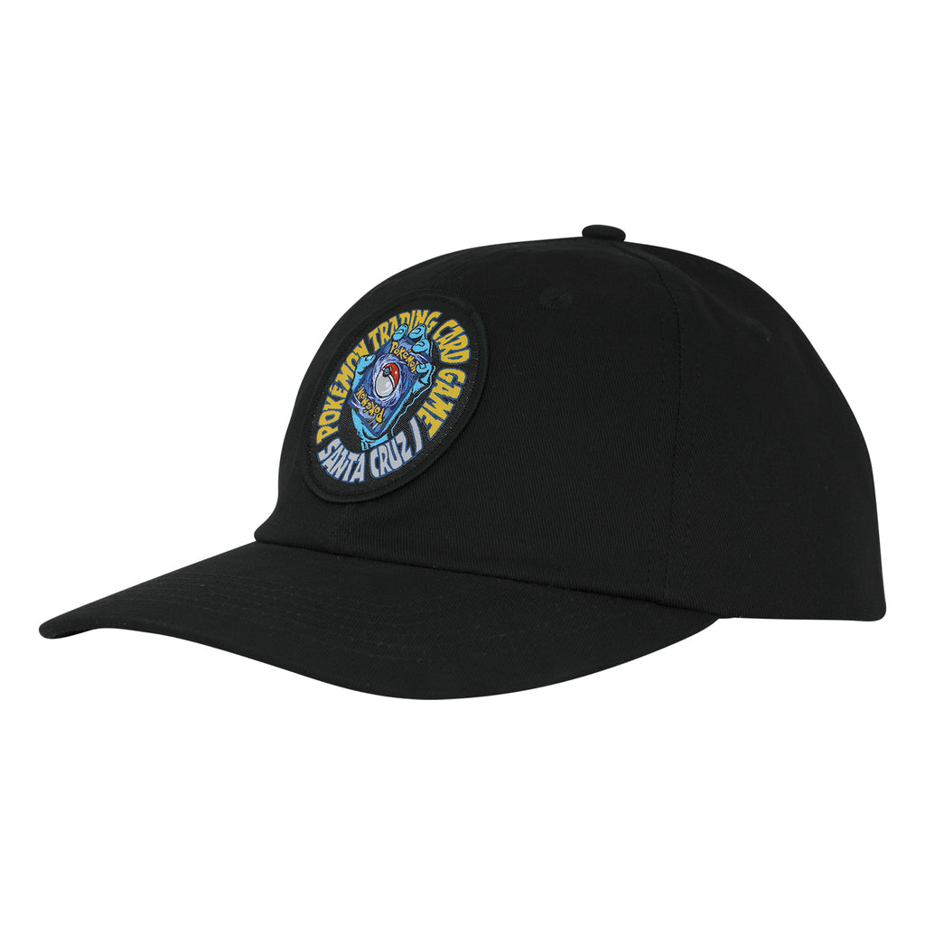 Santa Cruz x Pokémon TCG Hand Snapback Unstructured Hat Black