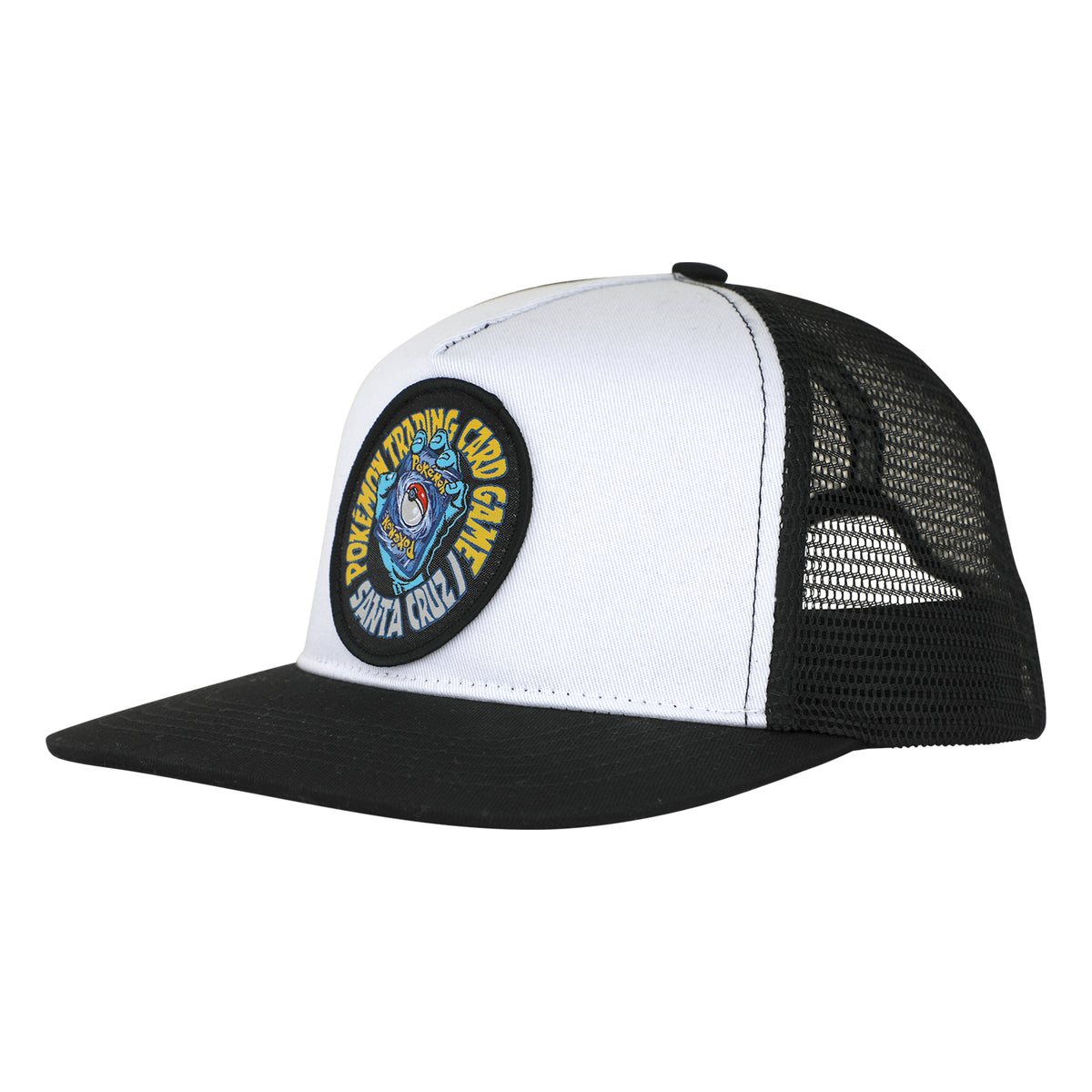 Santa Cruz x Pokémon TCG Hand Snapback Mesh Trucker Structured Hat