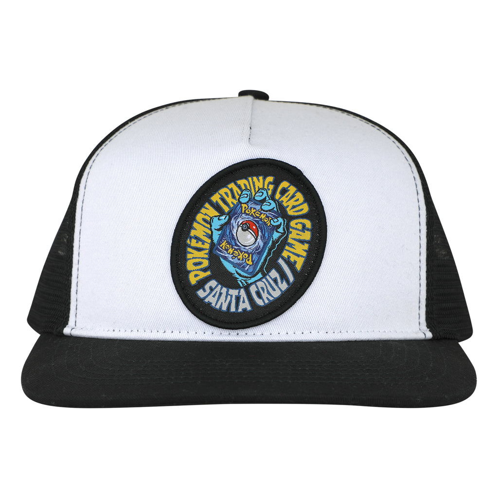 Santa Cruz x Pokémon TCG Hand Snapback Mesh Trucker Structured Hat