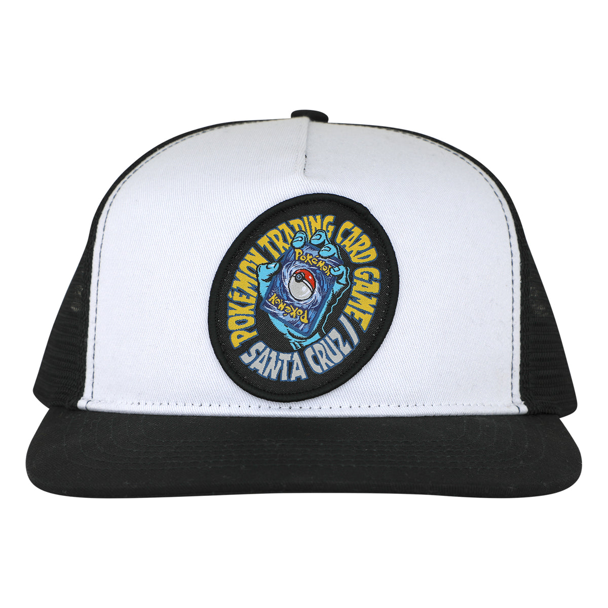 Santa Cruz x Pokémon TCG Hand Snapback Mesh Trucker Structured Hat