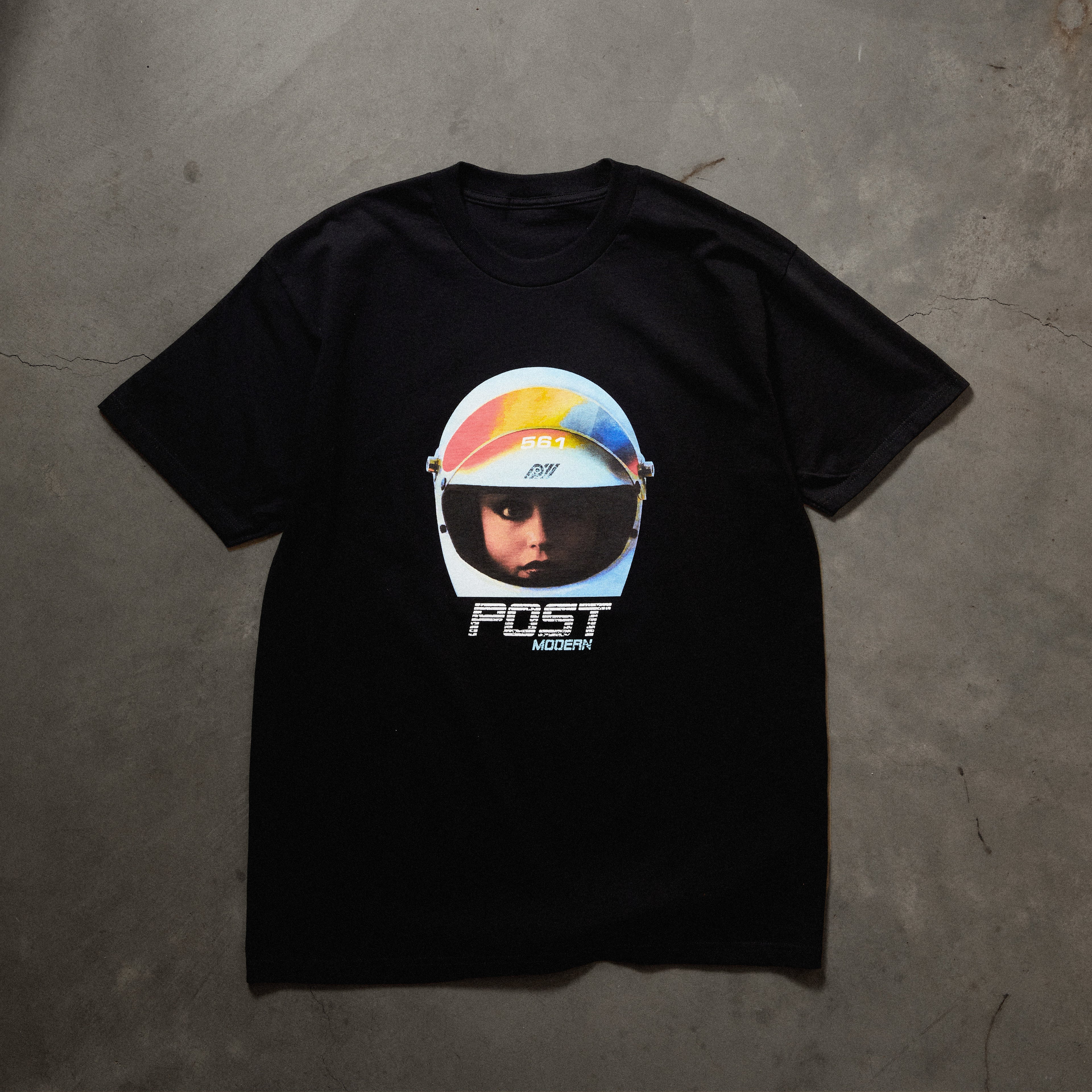 HUF Worldwide 561 Post Modern Tee (Black)