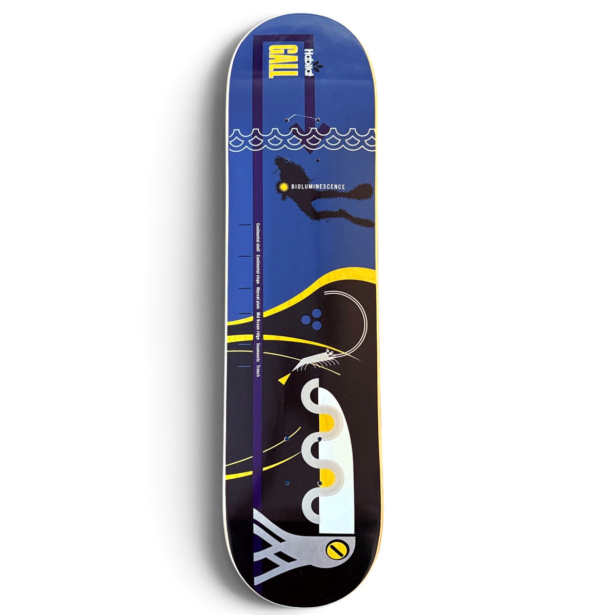 2002 Habitat Skateboards Fred Gall “Bioluminescence” Series Deck
