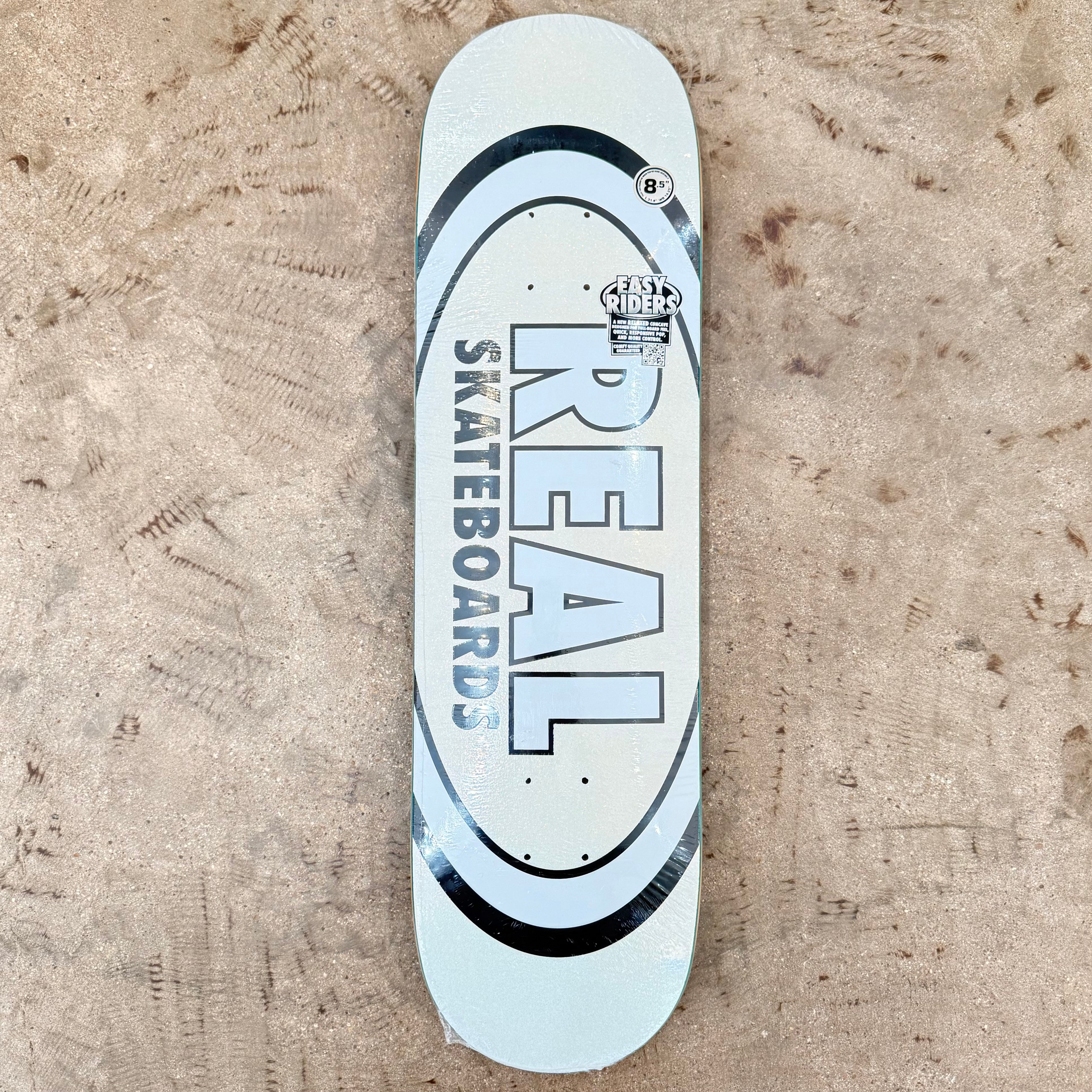 Real Oval Logo Easy Rider Deck 8.5”