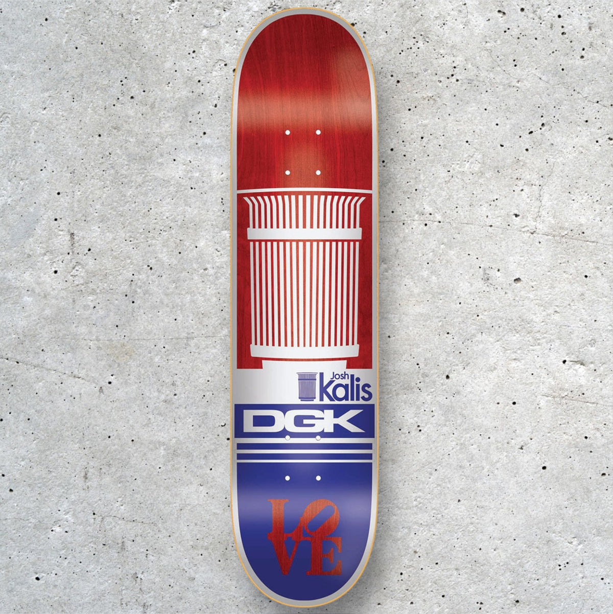 DGK Heritage Josh Kalis Deck 8.06"