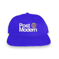 Post Modern Planet Logo Baseball Cap (Royal Blue)