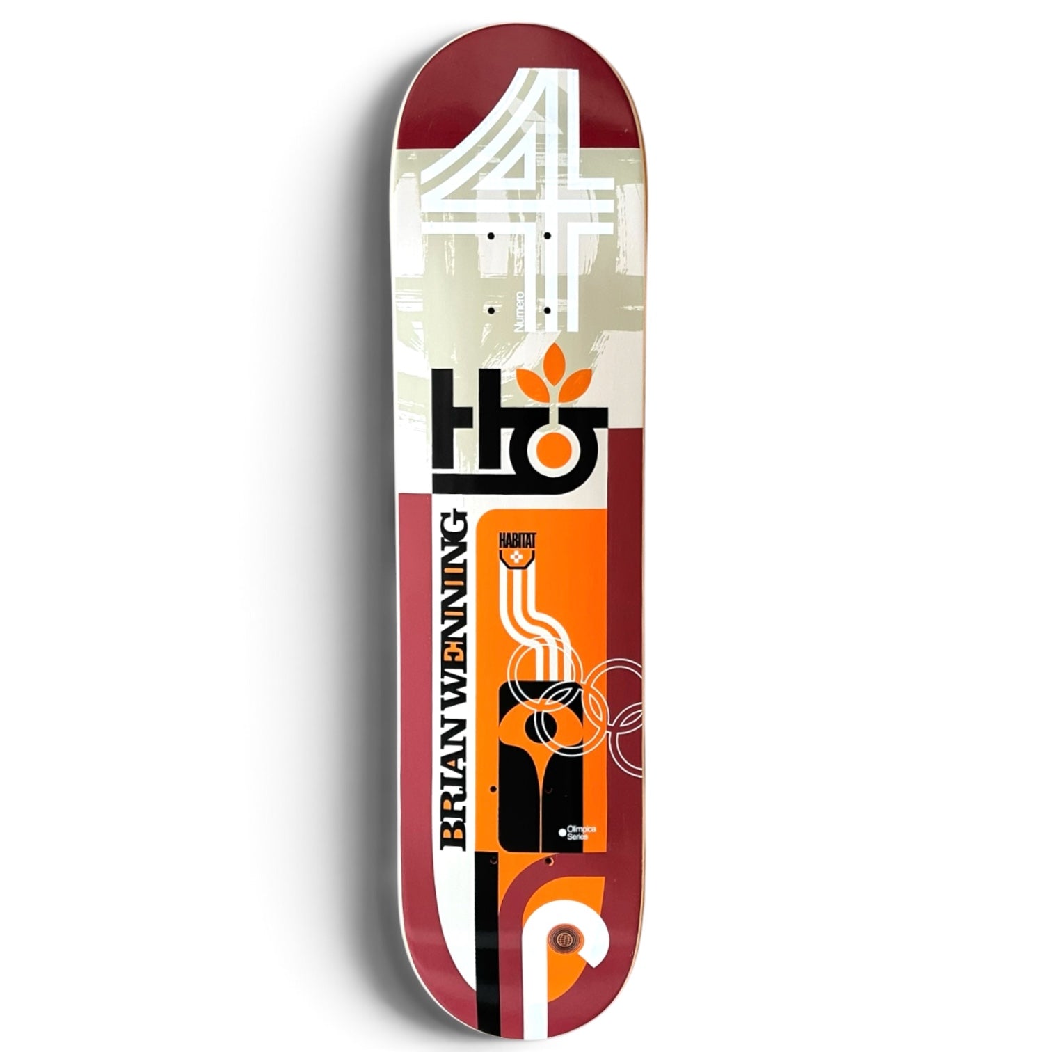 2002 Habitat Skateboards Brian Wenning “Olimpica” Series Deck