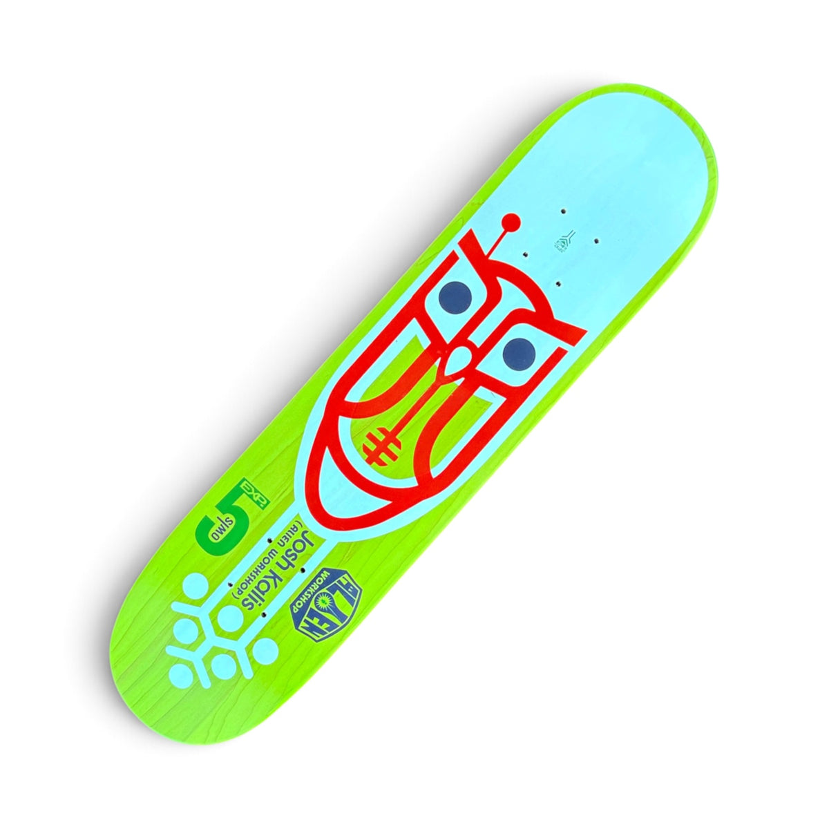 2001 Alien Workshop Josh Kalis “5 Owls Series” Board