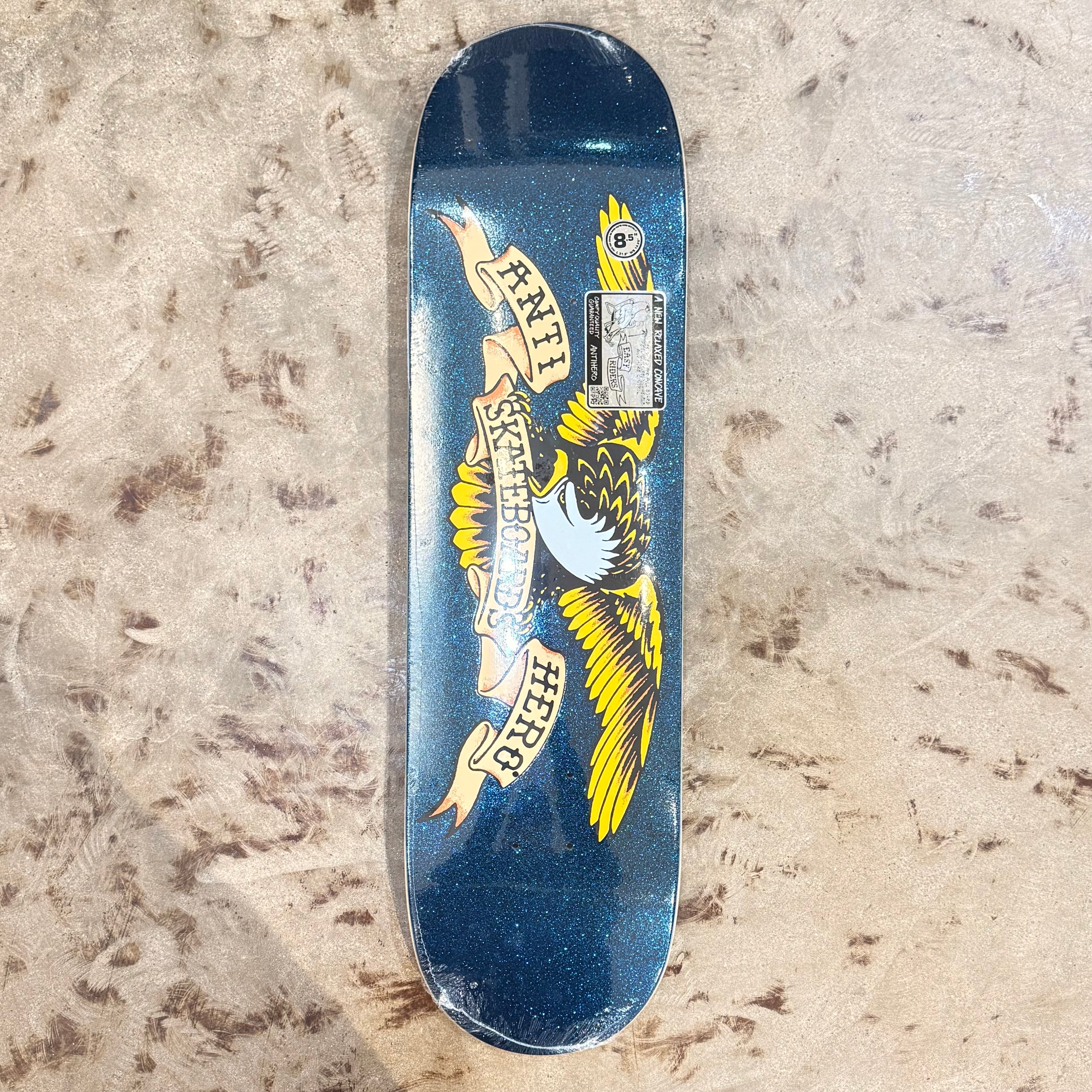 Anti Hero Classic Eagle Deck 8.5" (Navy)