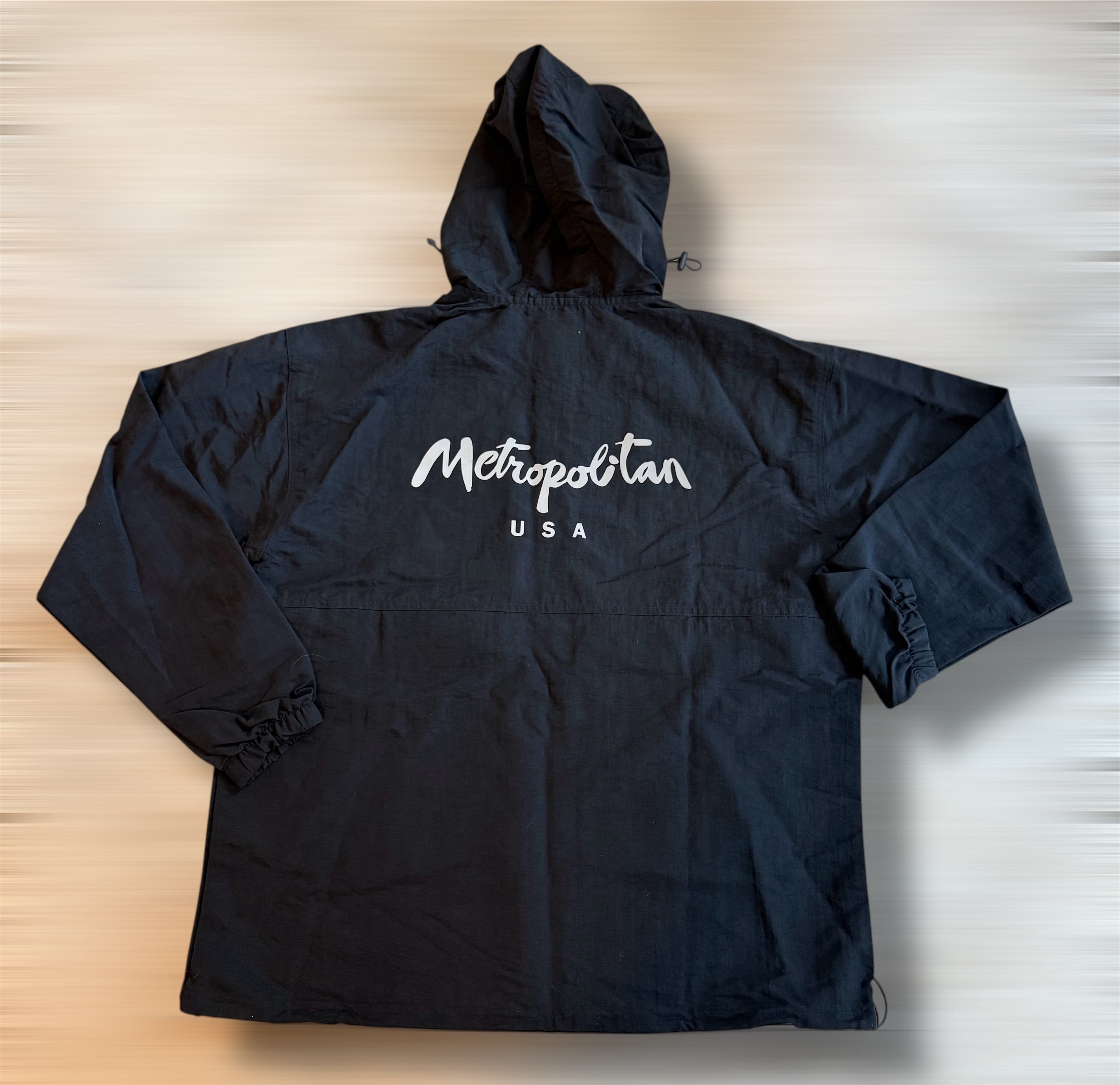 Metropolitan USA Windbreaker (Black)