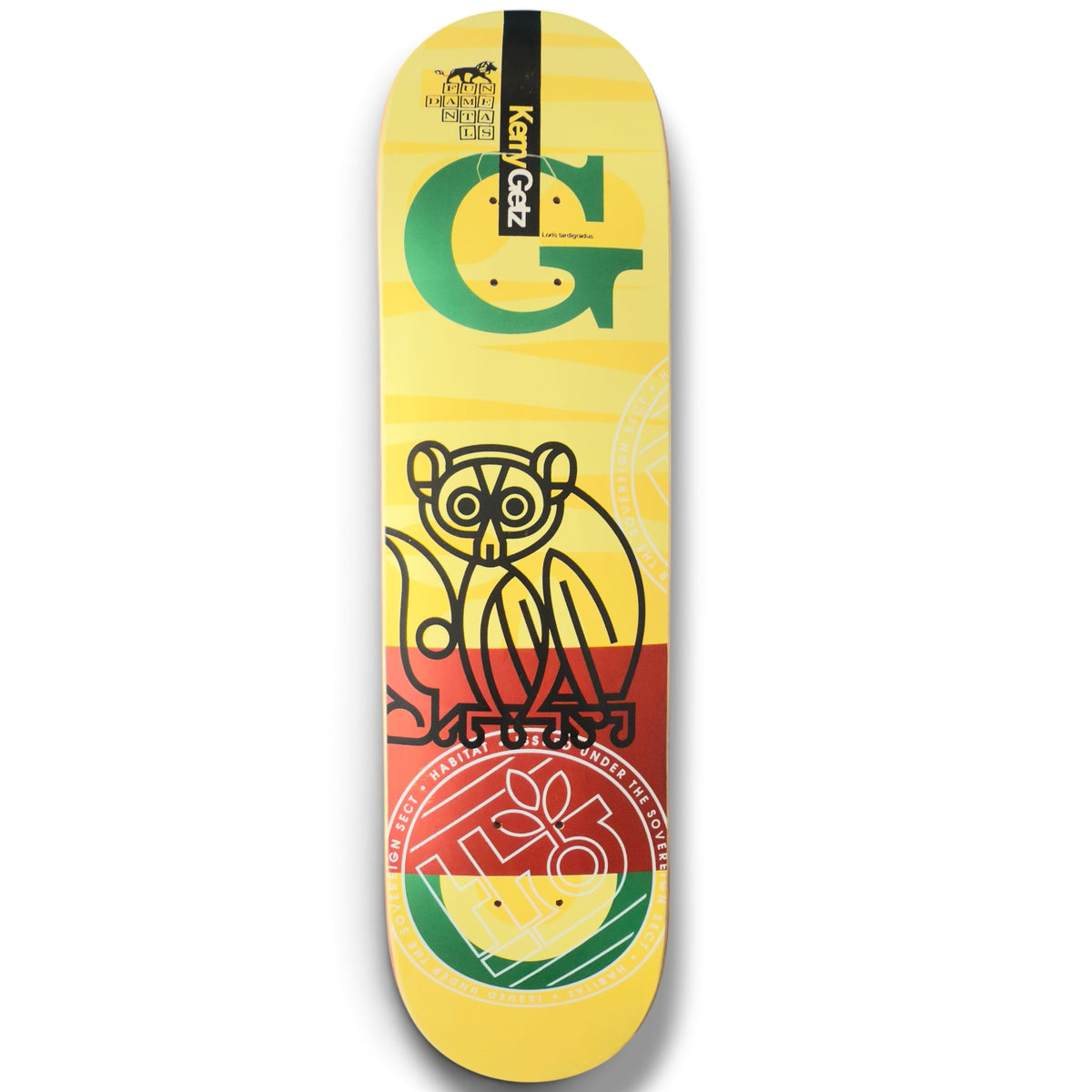 2004 Habitat Skateboards Kerry Getz "Fundamentals Series" Deck
