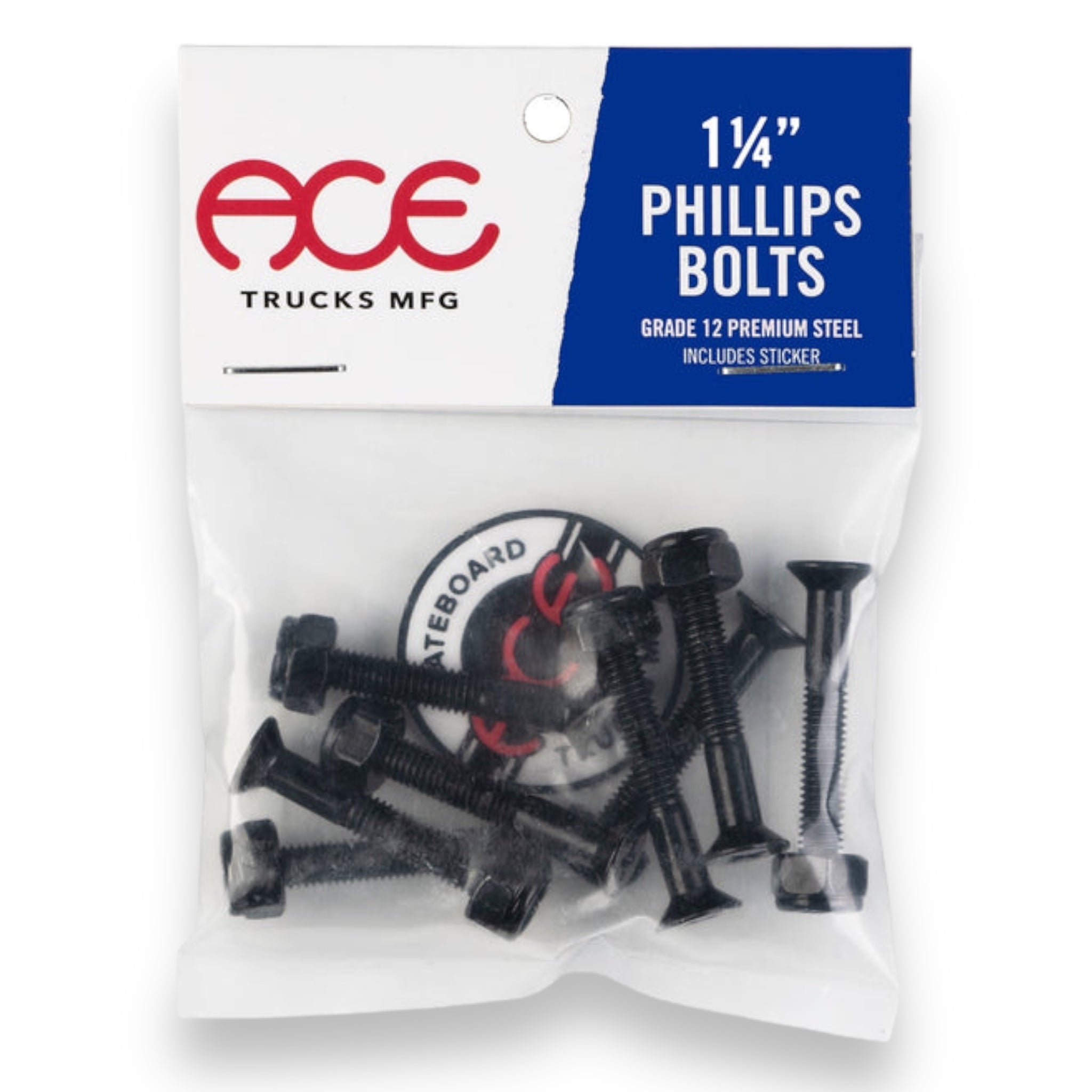 Ace Trucks 1” Phillips Bolt Set