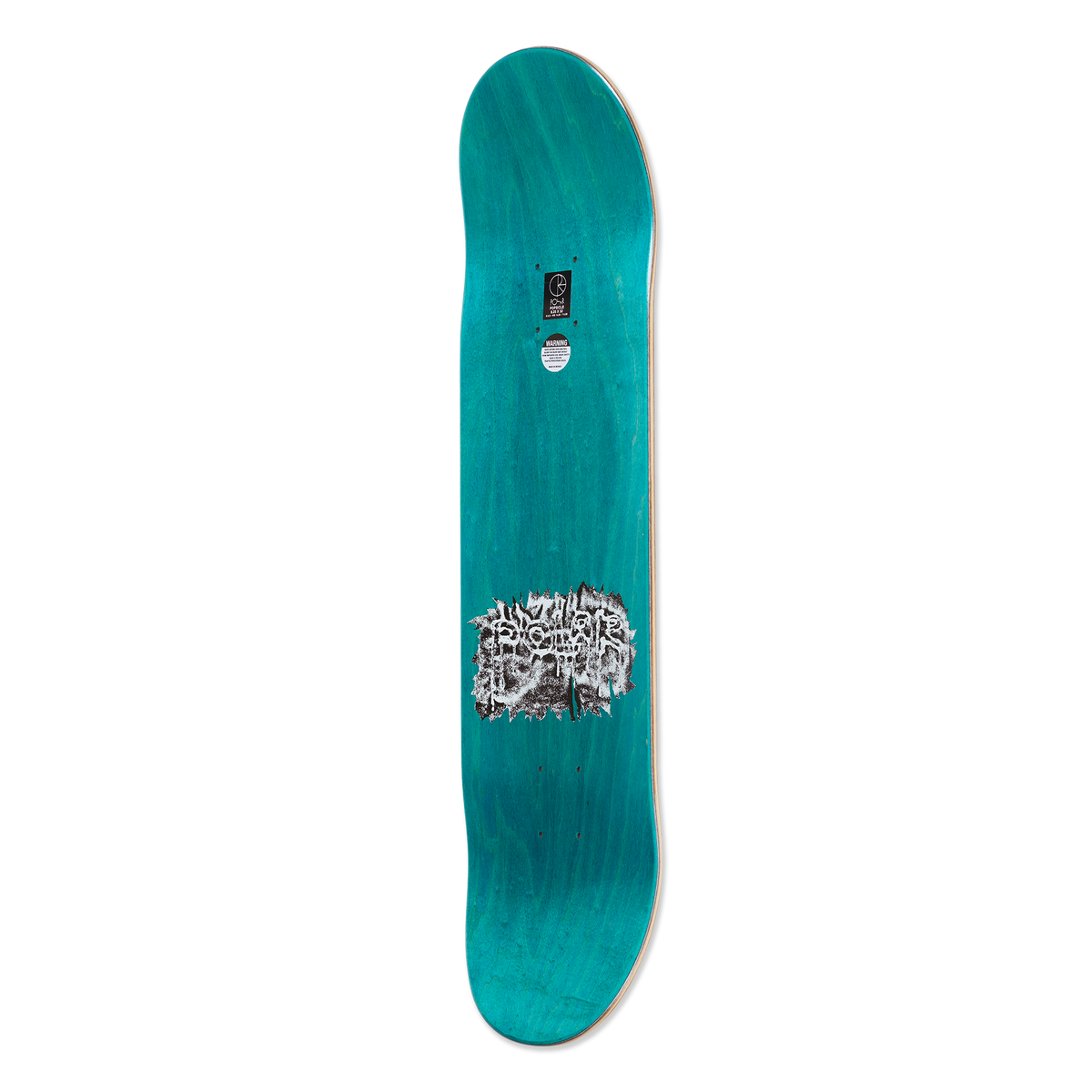 Polar Skate Co. Nick Boserio Silver Devil Deck 8.5