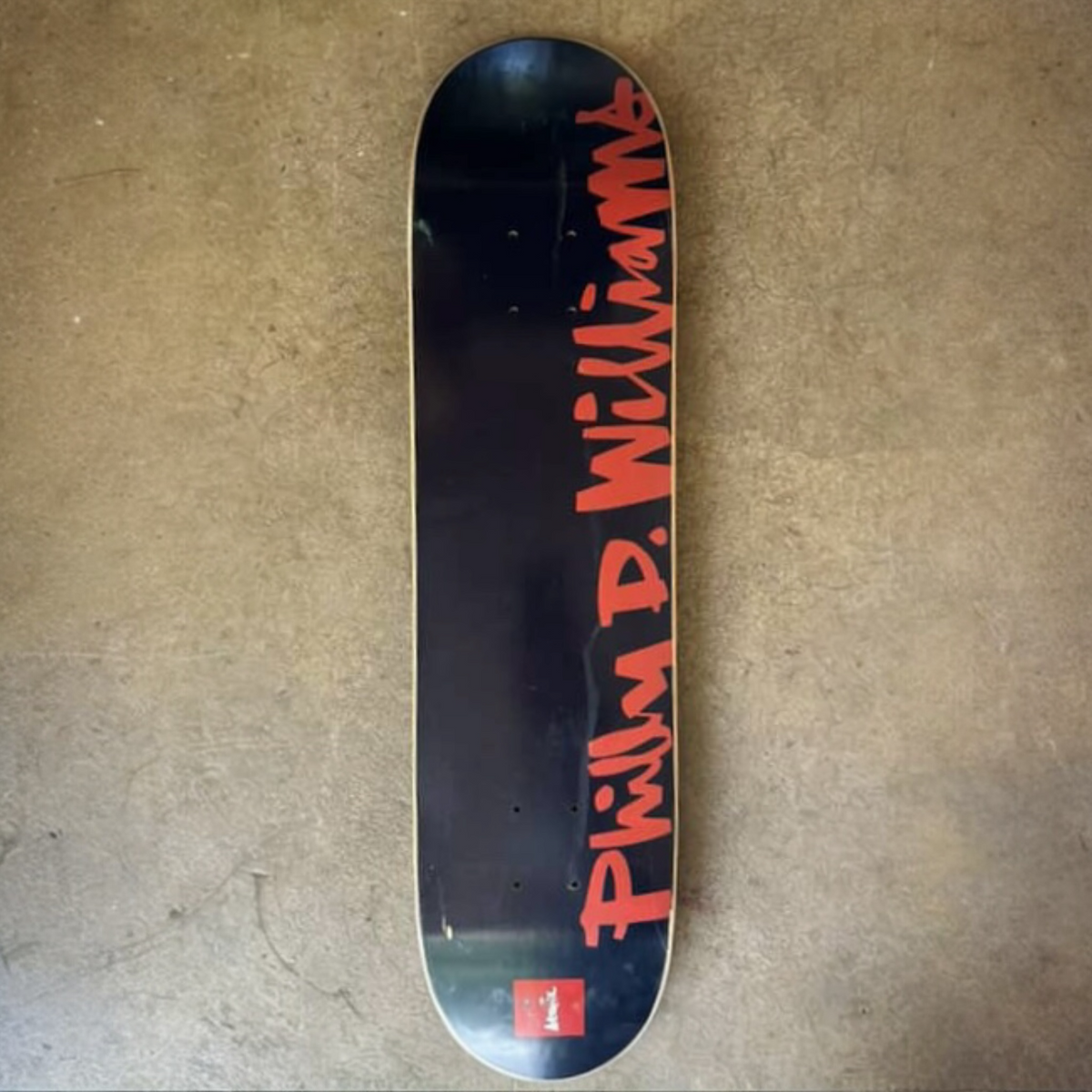 2001 Chocolate Skateboards Stevie Williams “Nickname” Series Deck