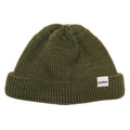 Druthers NYC Organic Cotton Waffle Knit Beanie - Olive