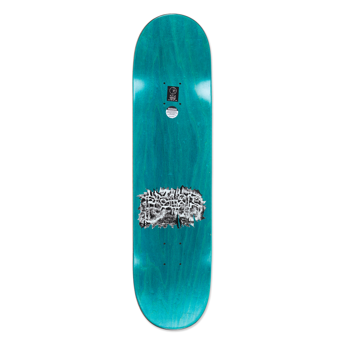 Polar Skate Co. Nick Boserio Silver Devil Deck 8.5